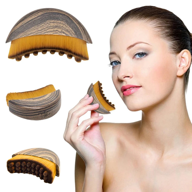 Lymphatic Contour Face Brush Dry Brushing Face Brush Lymphatic Drainage Massager for Face Chin Sculpting The Skin Relief Fatigue