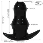 black XXL no plug / China Mainland