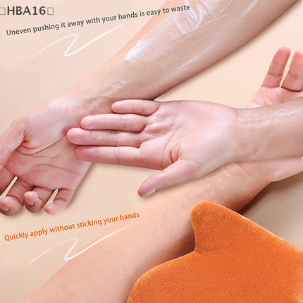 Reusable Body Self-Tanning Glove Cream Lotion Mousse Body Cleaning Glove Double-Sided Prevents Sticky Hands Applicator Self Tan