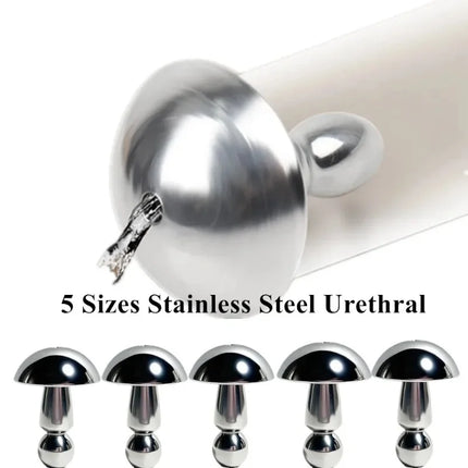 Stainless Steel Hollow Urethra Catheter Dilator Horse Eye Urethral Stimulator Sounding Penis Plug Man Masturbation Adult Sex Toy