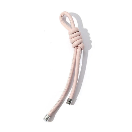 New PU Leather Rope Hanging Decoration Fashion Key Chain Mobile Phone Hanging Rope Bag Hanging Decoration Car Key Ring