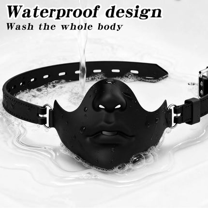 Full Silicone Mouth Gags BDSM Breathable Ball Gag Adjustable Belt Bondage Restraints Adult Games Sex Toys for Couple Role Play
