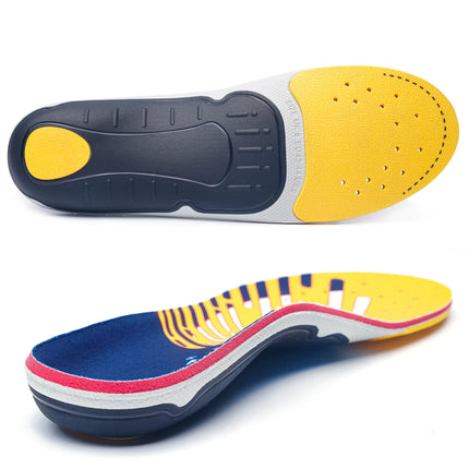 iFitna Plantar Fasciitis Orthopedic Sport Insole High Arch Support Men Women Sole, Flat Feet Pain Relief Orthotic Shoe Insert