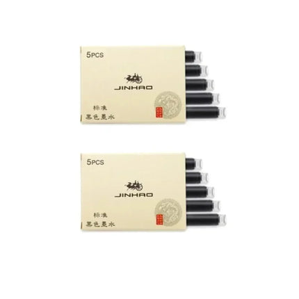 Jinhao 5/10/15 pcs Color Ink Cartridge Refill Fountain Pen Office School Student Stationery Ink Supplies Fountain Pen Ink