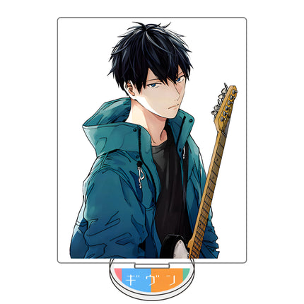 Given Satou Mafuyu Hot BL Anime 15CM Acrylic Stand Keychain Desk Decor Display Figure Cartoon Merch Gift for Friends Fan gift