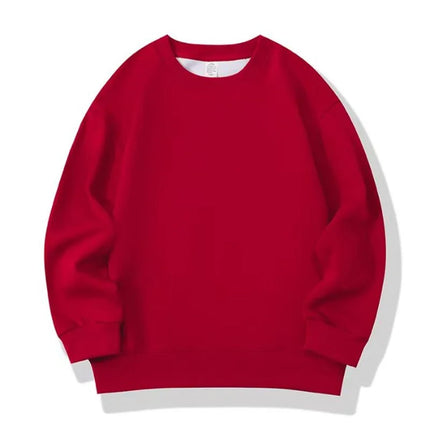 Fashion Girls Boys Sweatshirts Clothing Autumn Solid Color Casual Long Sleeve Loose Tops Children's Clothes Teen 6 8 10 12 Years