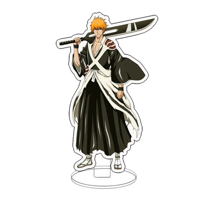 BLEACH Character Standing Sign Anime Figure Kurosaki Ichigo Double-Sided Acrylic Stands Model Desk Decor Props Gift Hot Sale