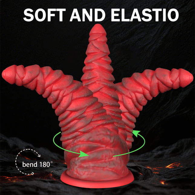 Big Butt Plug Soft Silicone Penis Anal Dilator Huge Anal Plug Dick Dildos Sex Product Stimulate Vagina and Anus Sex Toys for Man