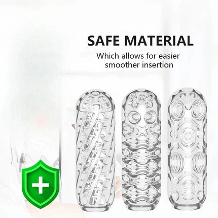 2026 Masturbation Cup for Men Soft Male Exercise Penis Massage Sexy Pocket Pussy Blowjob Toy Vagina Adult Goods 18+