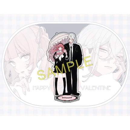 Anime Popular Manga Fall in Love, You False Angels 15cm Acrylic Figure Stand Desktop Decoration Fan Gift Keychain
