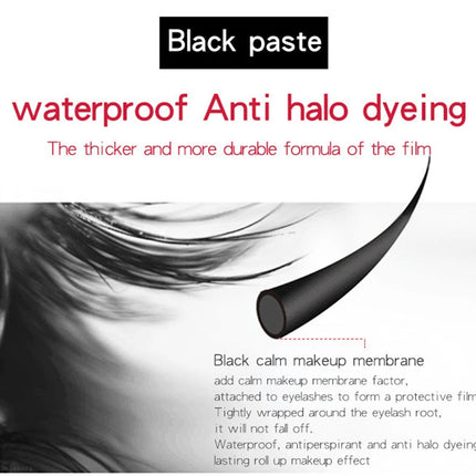 7D Fiber Mascara Set Waterproof Durable Curling Mascara Sweatproof Anti-smudge Slimming Base Mascara for all skin types