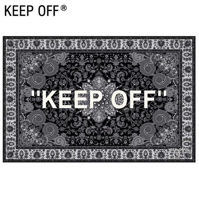 VIKAMA Fashion Carpet Bedroom Living Room Trend Personality Creative Boys Apartment Shoe Wall Bedside Dirt-Resistant Mat Home Decor