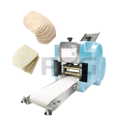Automatic Chapati Pasta Tortilla Papad Momo Empanada Tortill Samosa Gyoza Wonton Spring Roll Maker Dumpling Skin Wrapper Machine