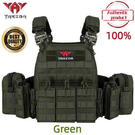 YAKEDA 6094 Tactical Vest - Quick Release Laser Cut System
