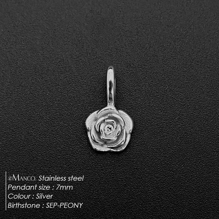 eManco Gold Color Stainless Steel Diverse Flower Charms Natural Style for DIY Jewelry  Everyday Use Factory Direct Sales