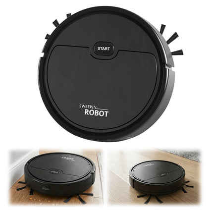 USB Rechargeable Robot Vacuum Ultra-Thin Cordless Robot Vacuum Smart Navigation Low Noise Ideal for Pet Hair Hard Floor Carpet