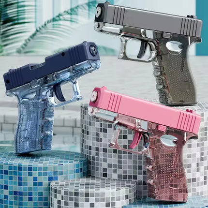 Manual Water Gun Continuous Firing Swimming Pool Toys Beach Outdoor Toy Large Capacity Water Pistol