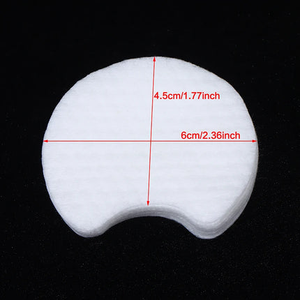 60/300/600/1200pcs Disposable Makeup Cotton Pad Soft Pearl Notched Design Facial Cleaning Wipes Makeup Remover Cosmetic Tool