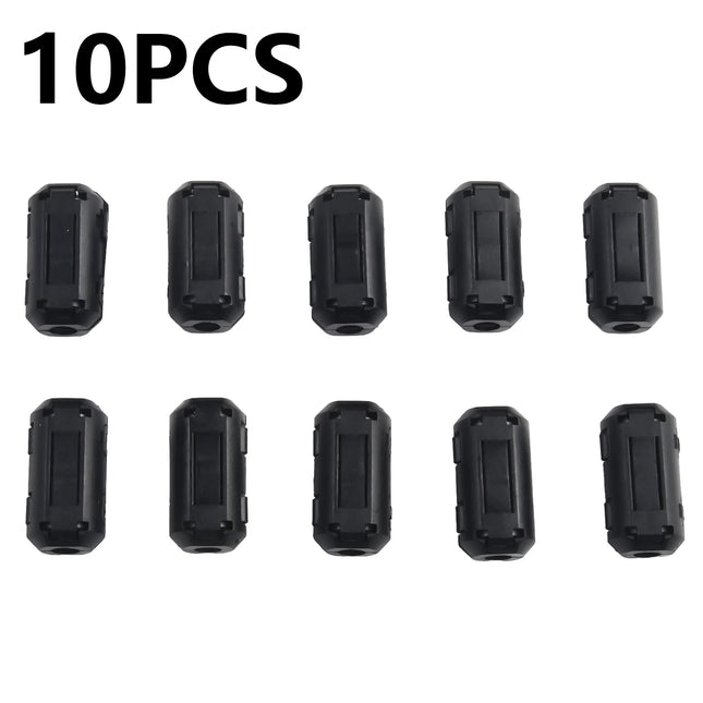 10Pcs TDK 5mm Ferrite Core Noise Suppressor Filter Ring Cable Clamp RFI EMI For 5mm Diameter Cables Clips