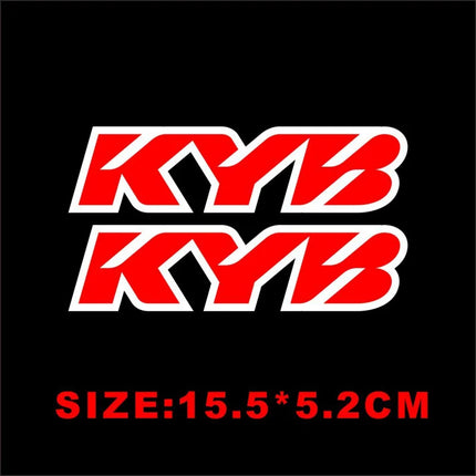 Motorcycle Front Fork Stickers Motocross Waterproof Fork Decal for Showa KYB WP Shocks Cool Vinyl Durable Suspension Decals