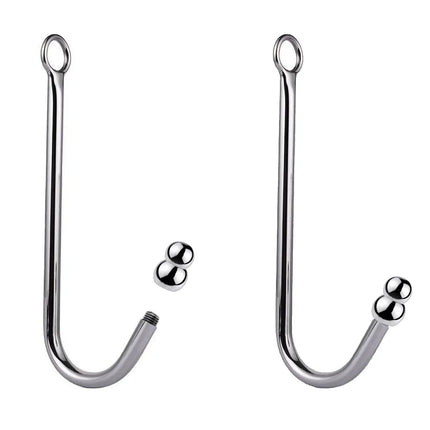 BDSM Erotic Sexy Anal Hook Adult Games Stainless Steel Sex Toys Prostate Massager Anus Dilator Chastity Device for Men and Women