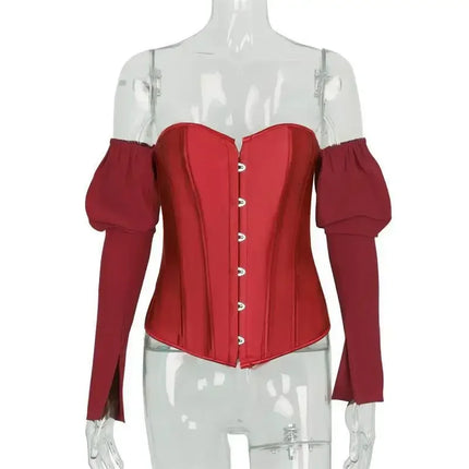 Fashion Sexy Body Shapers Women Gothic Lingerie Corsets Top Fajas Slimming Shapewear Bustiers Female Underbust Corset Clothing