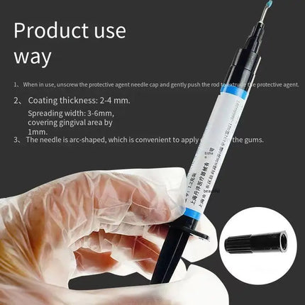 Dental Composite Light Curing Gingival Barrier /Dental Gum Dam Gum Protector Gel 1.5ML Professional Protective agent