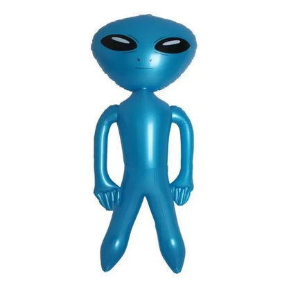 1pcs PVC Inflatable Toy Alien Doll Bar Party Alien Model Props Summer Beach Pool Water Toys Indoor Outdoor Festival Decorations