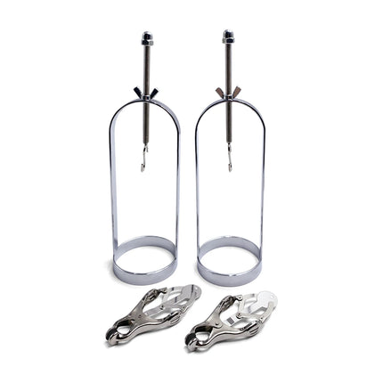 A Pair of Nipple Clamps Women Breast Clips Sex Tools for Couples Erotic Toys Adult Female Harness Chastity Cage Bondage Sex Shop