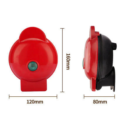 Electric Mini Waffle Maker Double-Sided Heating Home Breakfast Roaster Kitchen Small Dessert Cooking Machine