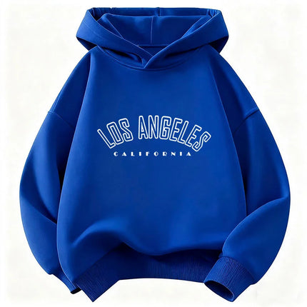 Casual Fashion Los Angeles Letter Printed  Hoodie Kids Children's Sweatshirt Hoody for Boys Girls Hoodies Unisex