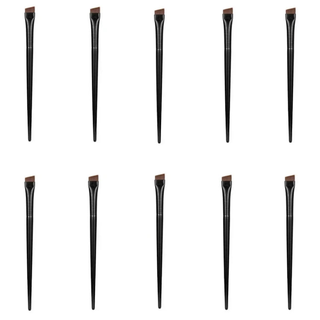 New 2 pieces/set eyebrow contour brush eyebrow eyeliner brush portable small angle eyebrow brush female makeup tool