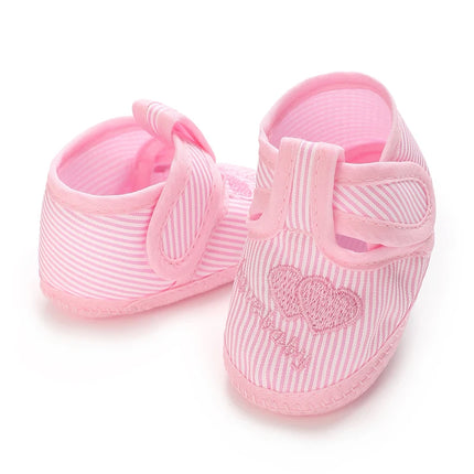 Newborn Baby's First Baptism Shoe: Newborn Boys and Girls' White Baptism Shoes Soft Sole Walking Shoes Multiple Styles-9CM/10CM