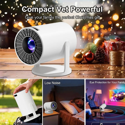 HY300 Video Game Projector 2026 New Outdoor portable 4K 1280 720P HD Home Cinema Video Movies LED Projetor