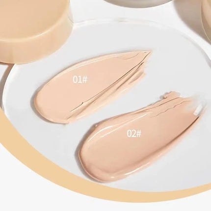 Soft Glow Foundation Cream Waterproof Sweat-Resistant Long-Lasting Makeup Concealing Moisturizing Liquid Foundation
