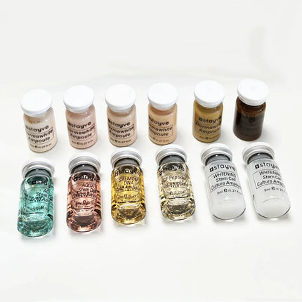 8ml Stayve BB Cream Hyaluronic Acid Facial Glow Serum Ampoule Essence Peptide Moisturizing Foundation Skin Rejuvenation Care
