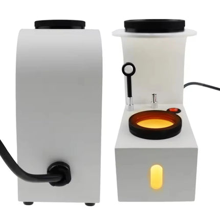 Built-In LED Light Source Portable Metal Desktop Polariscope Tool For Jewelry Gemstone Analysis
