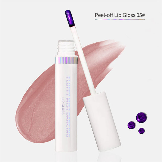 Non-stick Cup Cracking Lip Stain Wipe Off Pink Lip Tint Transfer Proof Lasting Peel Off Metallic Lip Mask Waterproof Cosmetics