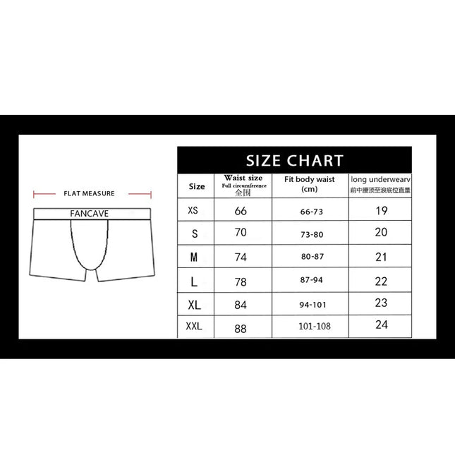 Fancave Men's Sexy Thong Underwear, Fashionable Bikini, Breathable U-Convex One-Line Briefs