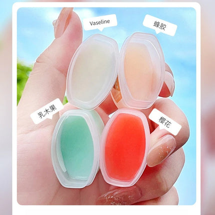 4/6PCS Lip Balm Lip Oil Set Hydrating Moisturizing Lip Mask Kit Winter Lip Care Oil Lipstick Base