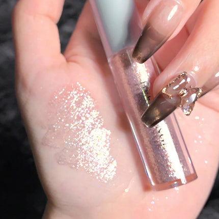 Glitter Highlighter Liquid Eye Shadow Eyeliner Durable Waterproof Gold Shimmer And Shine Eye Silkworm Pencil Makeup Beauty Tool