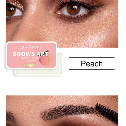 4-color eyebrow styling wax, styling gel, waterproof, natural, long-lasting, transparent eyebrow soap, eyebrow styling cream