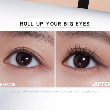 MACKANDY Waterproof 3D Lengthening Mascara Black Eyelash Extension Eye Lashs Brush Long-Wearing Silk Mascara Cosmetics Gift