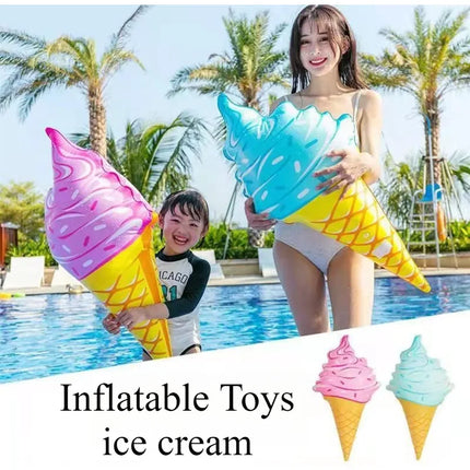 Extra Large Inflatable Toys Ice Cream Floating Water Paly Party Props Summer Outdoor Pool Beach Pvc Inflatable Toys Photo Model