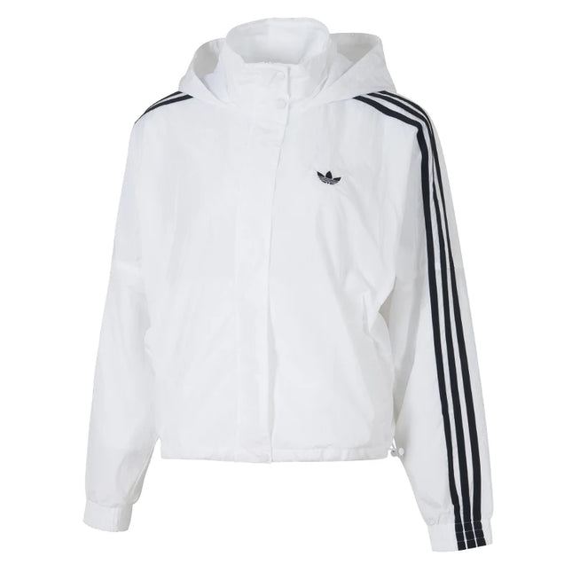 Adidas Women's Hooded Jacket - Windproof Breathable Sports Training Jacket / Veste Adidas Femme à Capuche - Coupe-Vent Respirante Sport