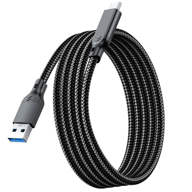 USB 3.2 3.1 Gen2 10Gbps USB-A to Type C Cable USB-C Data Transfer Cable QC 3.0 60W Fast Charging Cord For USB HUB SSD Box Wire