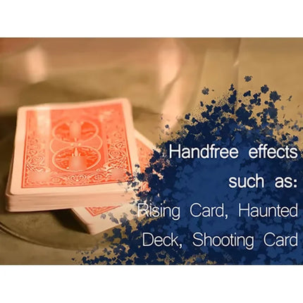 Bluetooth - Sirus Magic & Premium Magic Tricks Handsfree Rising Card Illusion Close Up Street Magicians Prop Gimmick Mentalism