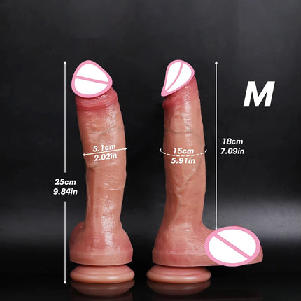 Realistic soft Dildo G-spot anal stimulation Adult sex toys suitable For men women Big Penis and thick Dick Happy Dild Cock 18+