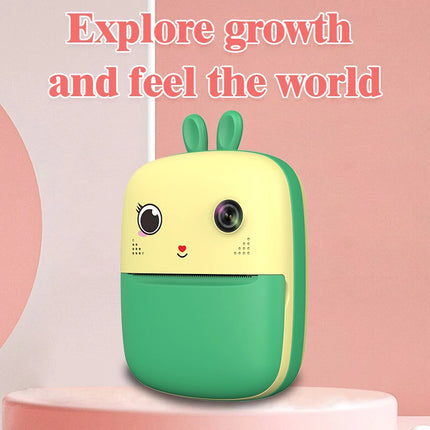 Children's Toys Instant Print Digital Camera Kids Paper Shoot Photo 1080p HD Video Cameras For Gifts Boys Birthday Girls Outdoor