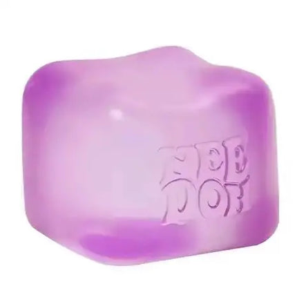 Schylling Nee Doh Nice Cube & Nice-Sicle Squishy Toy Sensory Stress Relief Squeeze Cube Anti-Anxiety Fidget Toy for Focus ADHD